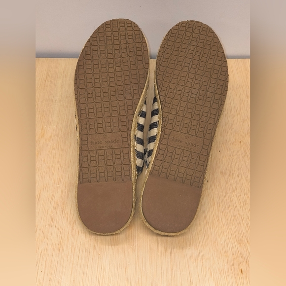 Kate Spade Laila Espadrille Mule Black/Cream Size 10M - Picture 5 of 5